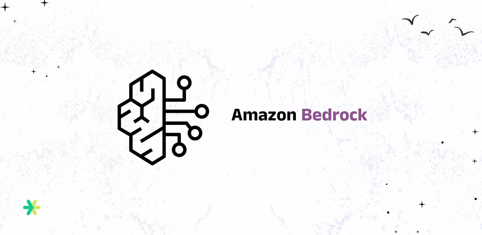 Amazon Bedrock provides access to 100+ AI models via a single API, with enterprise-grade security and flexible, token-based pricing.