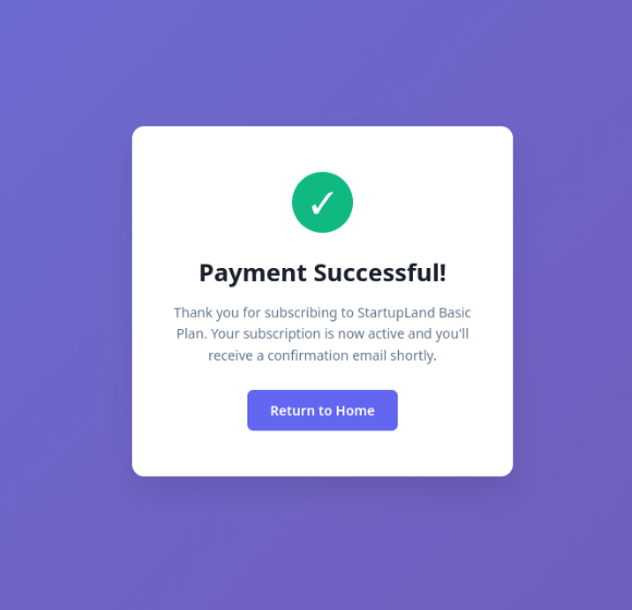 Prompt Library - Fizetés Sikeres